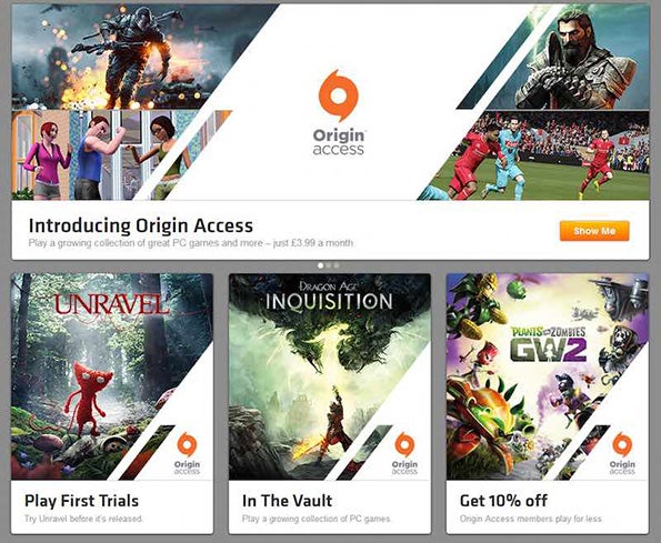 Origin Access EA