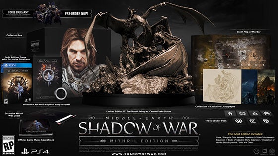shadow of war - mithril edition