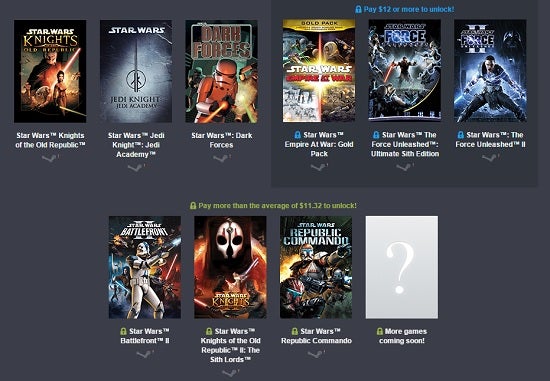 Star Wars Humble Bundle
