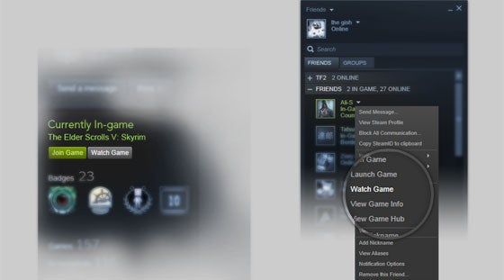 Steam Broadcasting